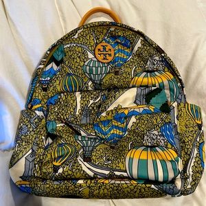 Authentic Tory Burch Ella Nylon Backpack